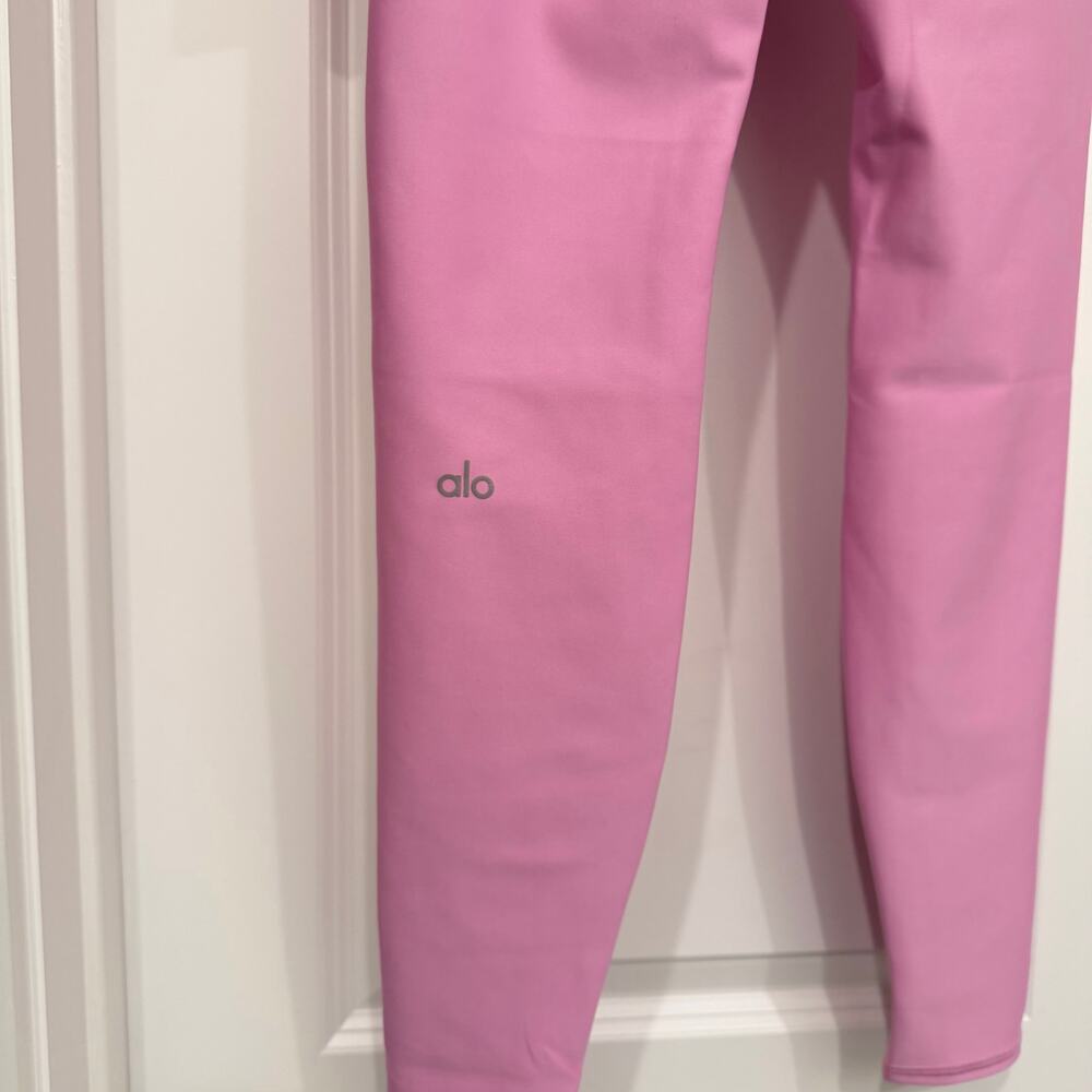 NWT Alo Yoga High Waist Airlift Leggings in Candy Heart Pink Size XS - Picture 6 of 8